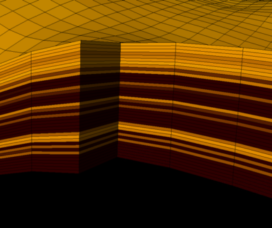 A simple representation of a geomodel